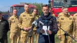 Briefing prasowy w Polkowie, 23.04.2025, fot. Paweł Wądołowski