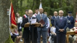 81. rocznica spacyfikowania 9. Pułku Strzelców Konnych AK k. miejscowości Osowe Grzędy, 8.09.2025, fot. Paweł Wądołowski