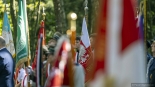 81. rocznica spacyfikowania 9. Pułku Strzelców Konnych AK k. miejscowości Osowe Grzędy, 8.09.2025, fot. Paweł Wądołowski