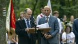 81. rocznica spacyfikowania 9. Pułku Strzelców Konnych AK k. miejscowości Osowe Grzędy, 8.09.2025, fot. Paweł Wądołowski