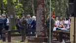 81. rocznica spacyfikowania 9. Pułku Strzelców Konnych AK k. miejscowości Osowe Grzędy, 8.09.2025, fot. Paweł Wądołowski