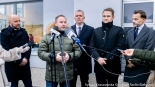 Konferencja prasowa zapowiadająca start Tomasza Frankowskiego w wyborach na wójta Grabówki, 2025.01.13, fot. Sylwia Krassowska