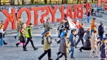 Protest przedsiębiorców w Białymstoku, 29.03.2025, fot. Sylwia Krassowska