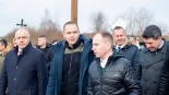 Konferencja prasowa Karola Nawrockiego przy granicy polsko-białoruskiej w Minkowcach, 18.12.2024, fot. Barbara Sokolińska